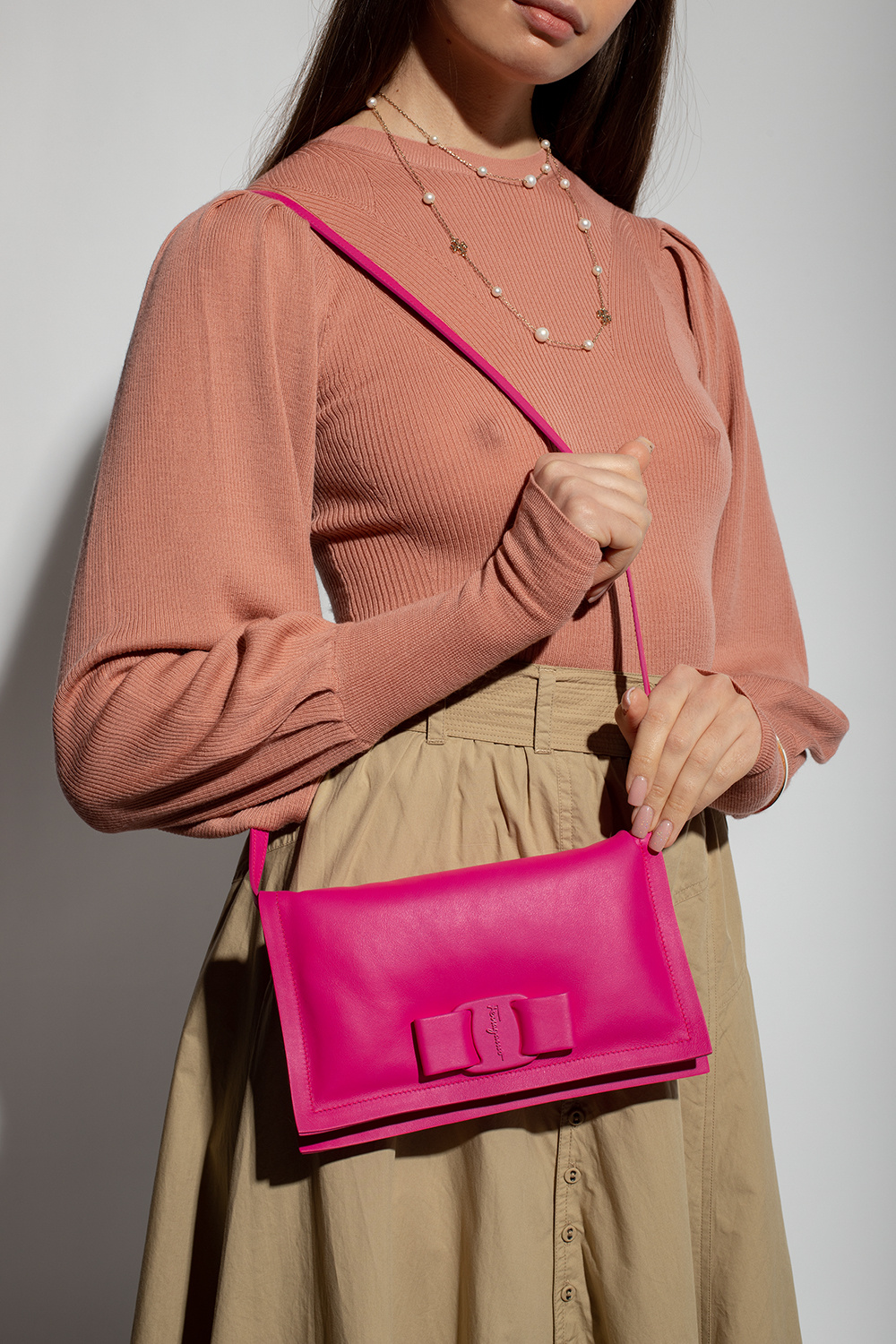 FERRAGAMO 'Viva Bow' shoulder bag | Women's Bags | Vitkac